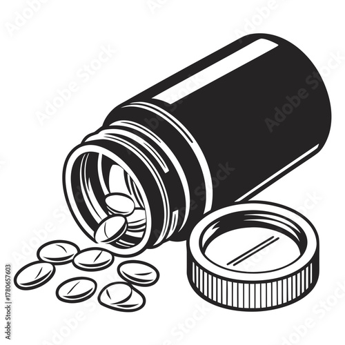 tin can isolated on white