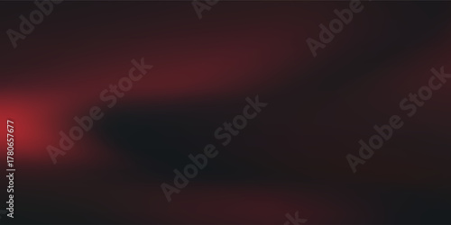 Blurry abstract red black gradient,red gradient transitions to black,minimalist design for digital design background.