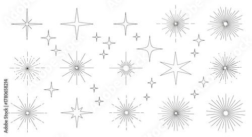 Sparkling Starbursts and Shimmering Light Rays - A Collection of Glowing Effects