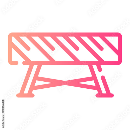 barrier gradient icon
