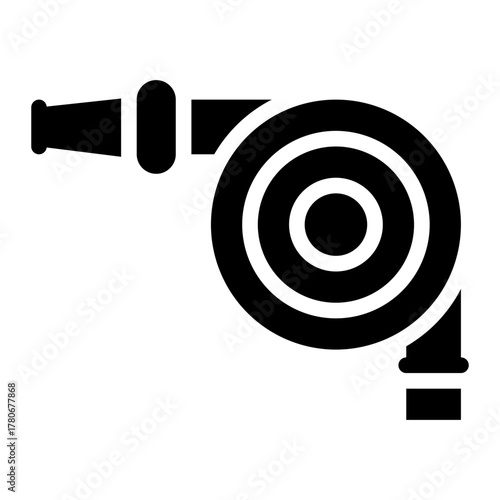 hose glyph icon