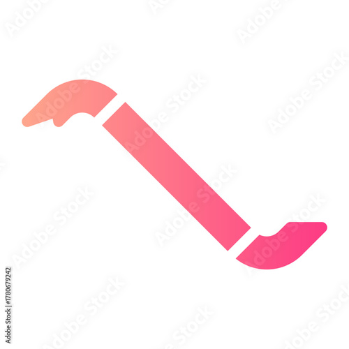 crowbar gradient icon