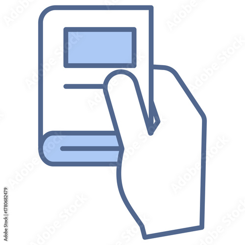 Pocket Book Blue Icon