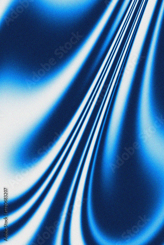 Dynamic abstract background with flowing blue lines and smooth gradient transitions on a light surfac