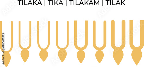 Tilak, tilak, tika, tilakam, vaishnava mark
