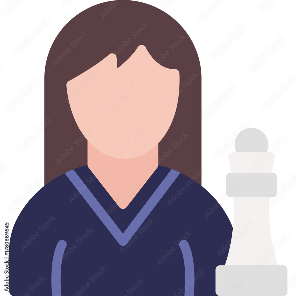 Fototapeta premium Chess Icon