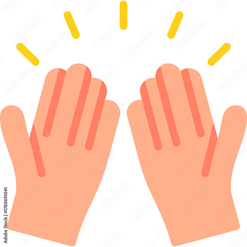 Obraz premium Pray Icon