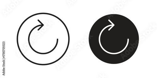 Backup icon silhouette vector designs. Editable Strokes