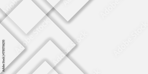 Modern geometrical dynamic and seamless abstract white background..Modern white and gray technology concept diamond triangle geometric background Suit for business, corporate institution presentation.
