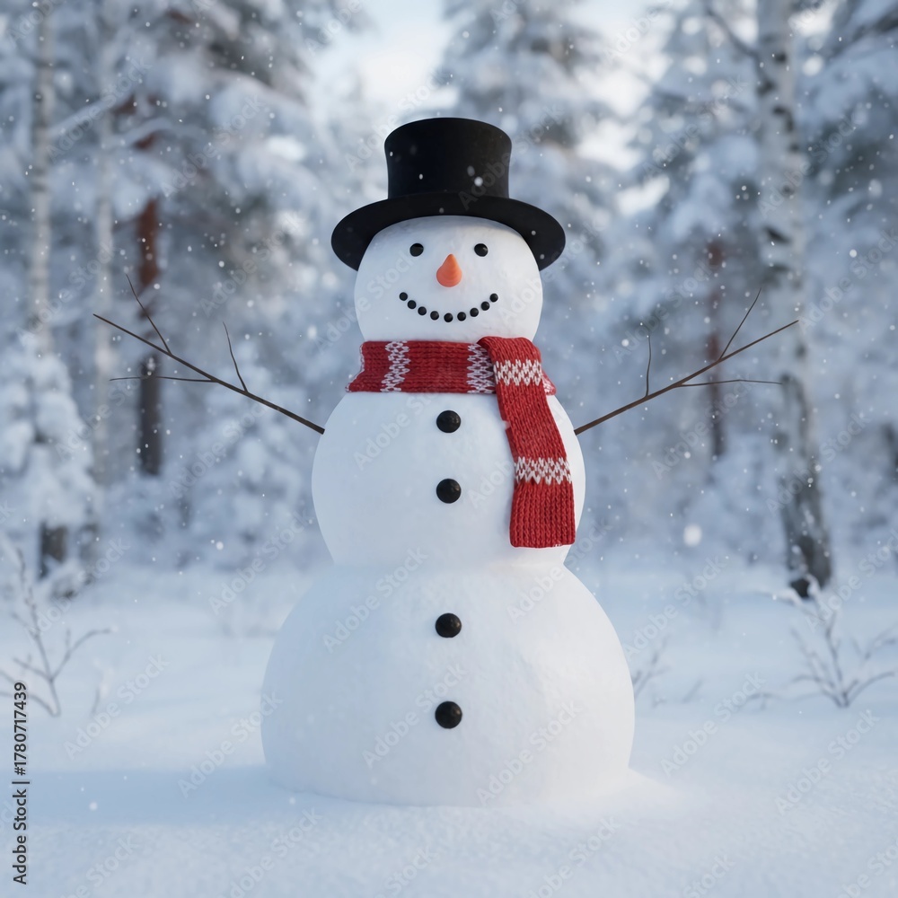 Obraz premium snowman