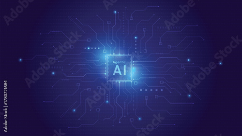 Agentic AI Processor Circuit Background