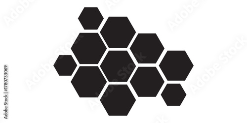 Circular collage 4 frame photos. Template for wall gallery, banner, poster, mockup, flyer, brochure, Photo mosaic pattern. Vector illustration.