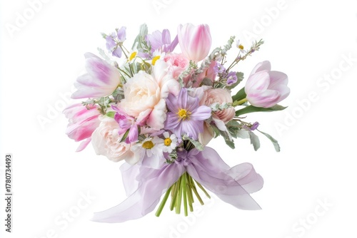 Wallpaper Mural Elegant Easter flower composition for modern greeting cards and branding. Torontodigital.ca