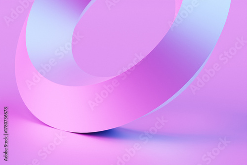 3d render geometric background. Abstract  colorful shape.  mockup with empty space for promotion, product show presentation.