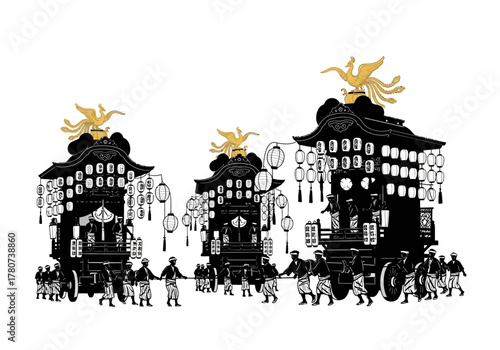 Japanese Festival Floats A Cultural Celebration of Tradition and Community