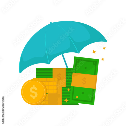 Financial Protection Concept