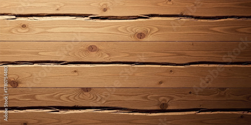 Wooden planks background showing natural wood grain ideal for rustic designs and textures
