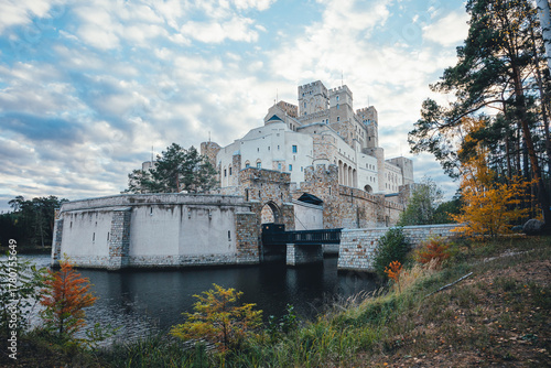 Castle in Stobnica. Greater Poland Region, Poland