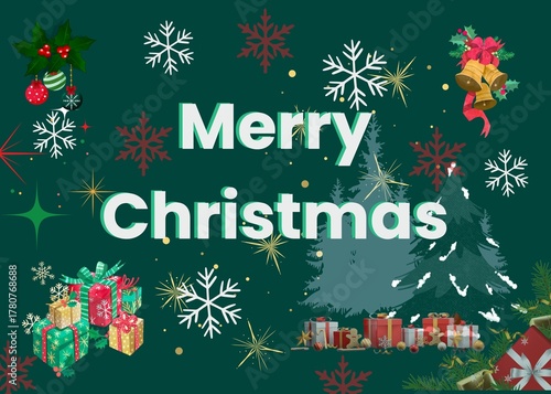 Christmas background - 1