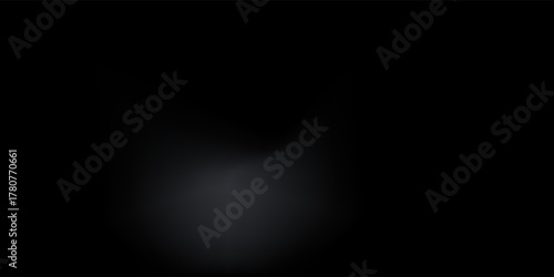 Abstract futuristic dark black background with waved design. Realistic 3d wallpaper with luxury flowing lines. Elegant backdrop for poster, website, brochure, banner, app etc… vector illustration