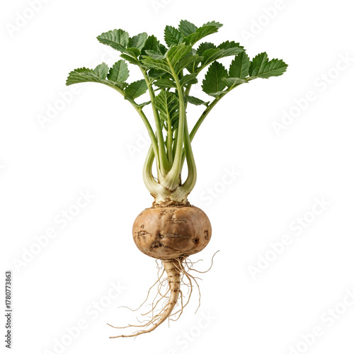 Fresh Organic Maca Root Plant