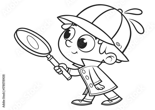 Child Detective Outline: Investigation & Learning