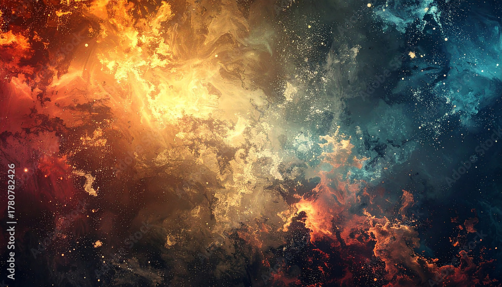 Naklejka premium Experiment with different color schemes and textures ai generated illustration 3