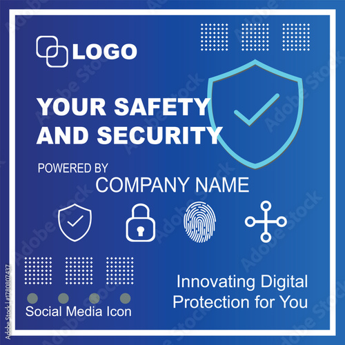 Social media post design for secure systems and smart technology Product