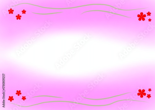 pink floral background