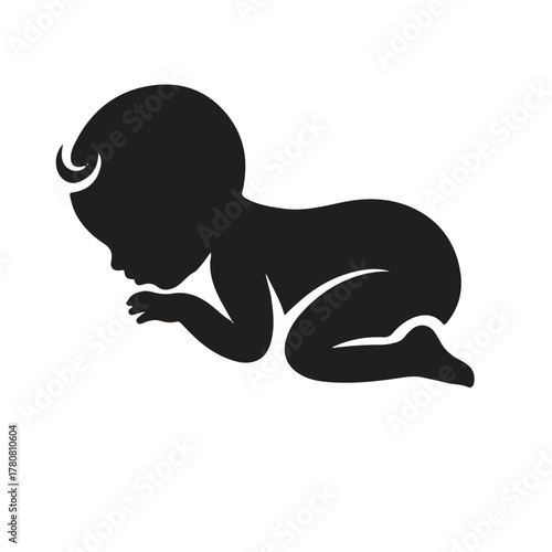 baby silhouette