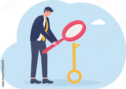 illustration of analyzing solutions to boost business revenue

