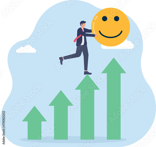 illustration of gaining positive market attention from purchasing a company's stock
