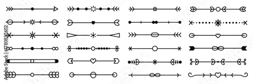 decorative divider elements and border flourishes, perfect for invitations, stationery, greeting cards, logos, and design projects requiring ornamental accents.