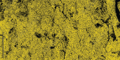 Vibrant yellow and black textured abstract background with a granular, speckled appearance, ideal for energetic graphic design, modern art, and dynamic visual elements