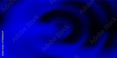 Amazing blue black color background with noise effect