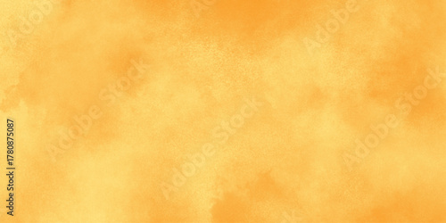 Yellow Wall Texture Background. texture yollow background. watercolor texture. Abstract fantasy smooth hand drawn digital art watercolor background with cloud smoke .