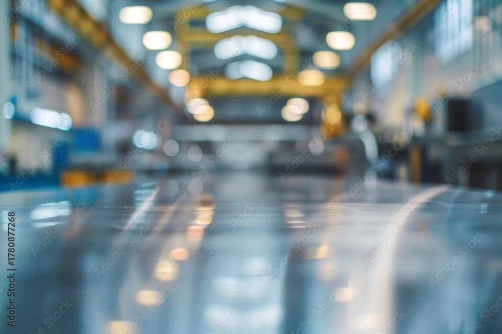 custom made wallpaper toronto digitalBlurred industrial workspace with shiny surface