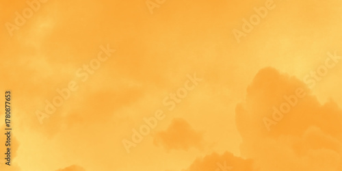 Yellow Wall Texture Background. texture yollow background. watercolor texture. Abstract fantasy smooth hand drawn digital art watercolor background with cloud smoke .