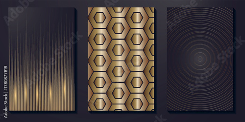 Luxury Ornamental flyer with golden gradient, can be used in luxurious design, premium products advertisement's, invitation, promotion for brands, business, sales, branding product's