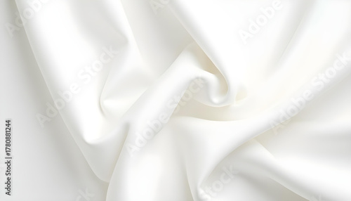 white silk background