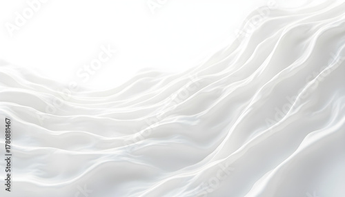 white silk background