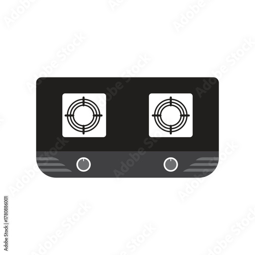 stove cooking siple logo