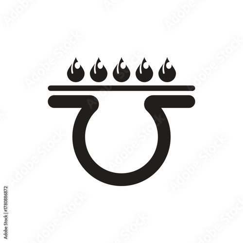 stove cooking siple logo