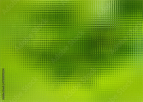 Green Abstract Background with Geometric Patterns and Blurred Texture A Textured Green Background with Pixelated and Distorted Lines Creates an Abstract Pattern Design