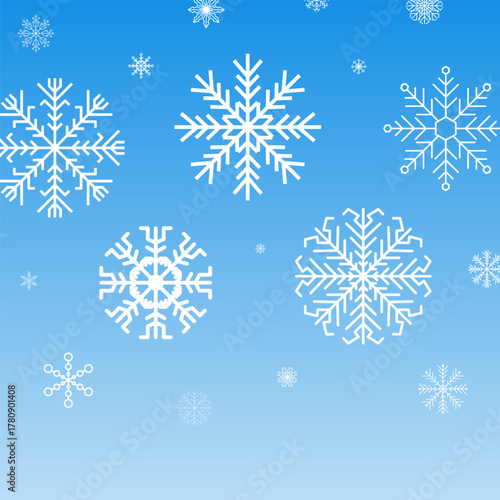 Snowflake snow freeze winter thin line outline icon. Snowflakes thin line icon set. Snowflake Simple illustration