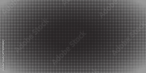 Horizontal halftone with grey rhombus pattern background. Vector Illustration. modern