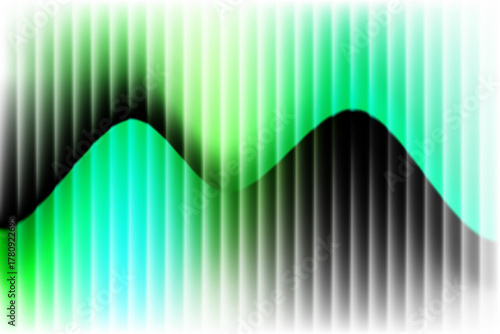 Modern Abstract Pastel Gradient Background with fractal glass effect	