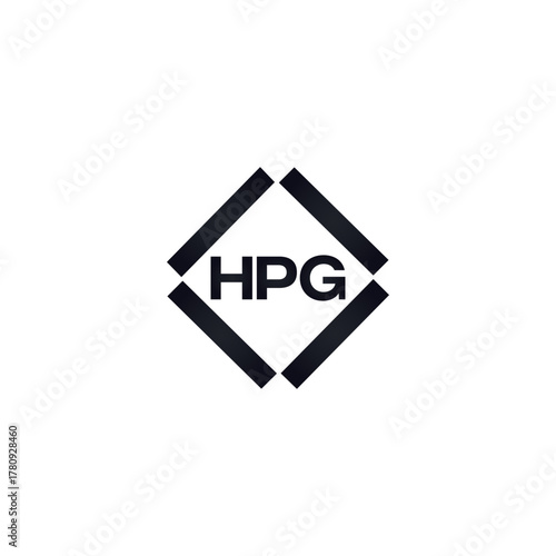 HPG set ,HPG logo. K C A design. White HPG letter. HPG, K C A letter logo design. Initial letter HPG letter logo set, linked circle uppercase monogram logo. K C A letter logo vector design.