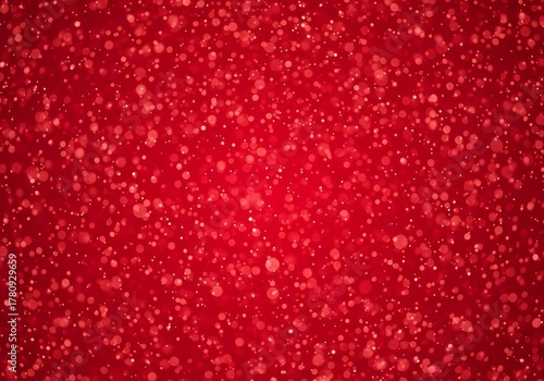 Vibrant red glitter texture with sparkling particles, perfect for festive backgrounds, holiday designs, or celebratory themes like Christmas and Valentine’s Day.

