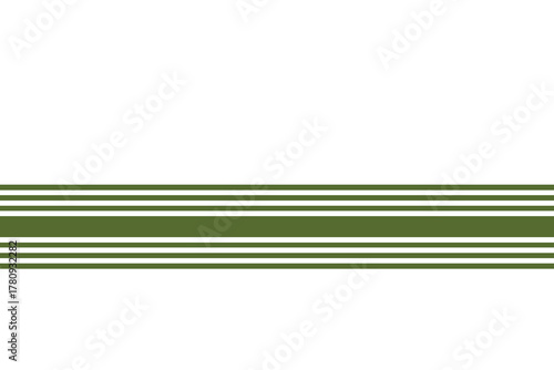 DarkOliveGreen color horizontal straight line on white background.